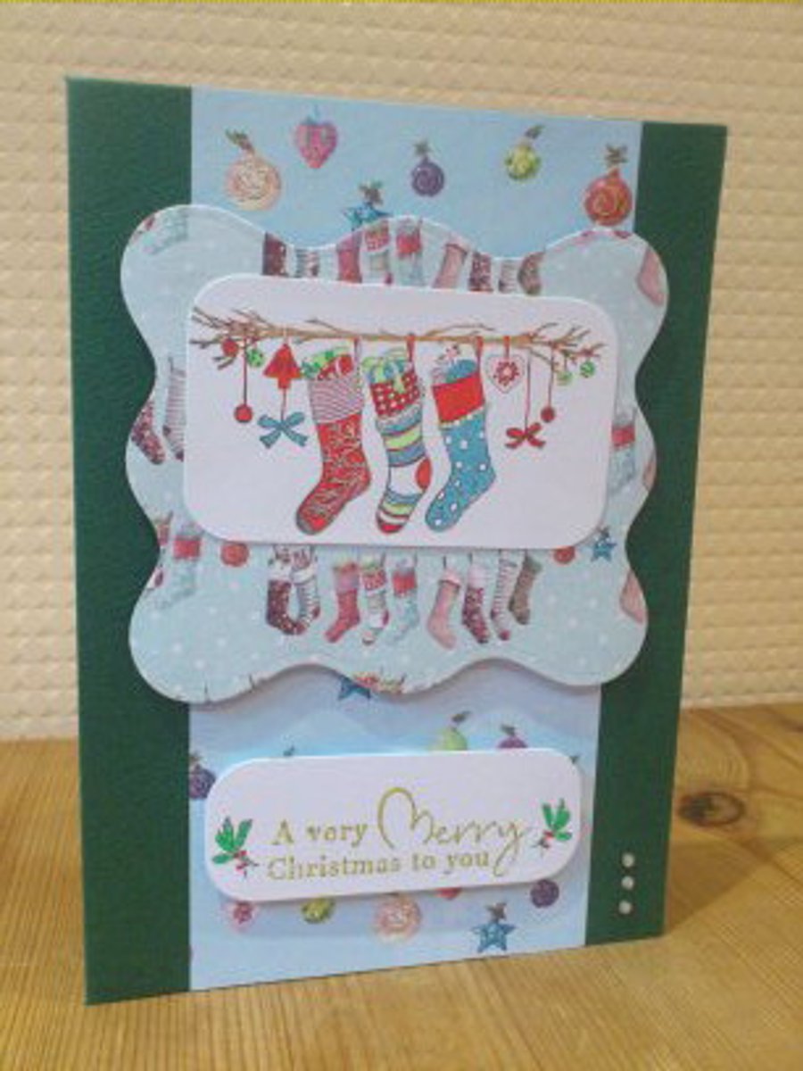 Christmas Stockings Card