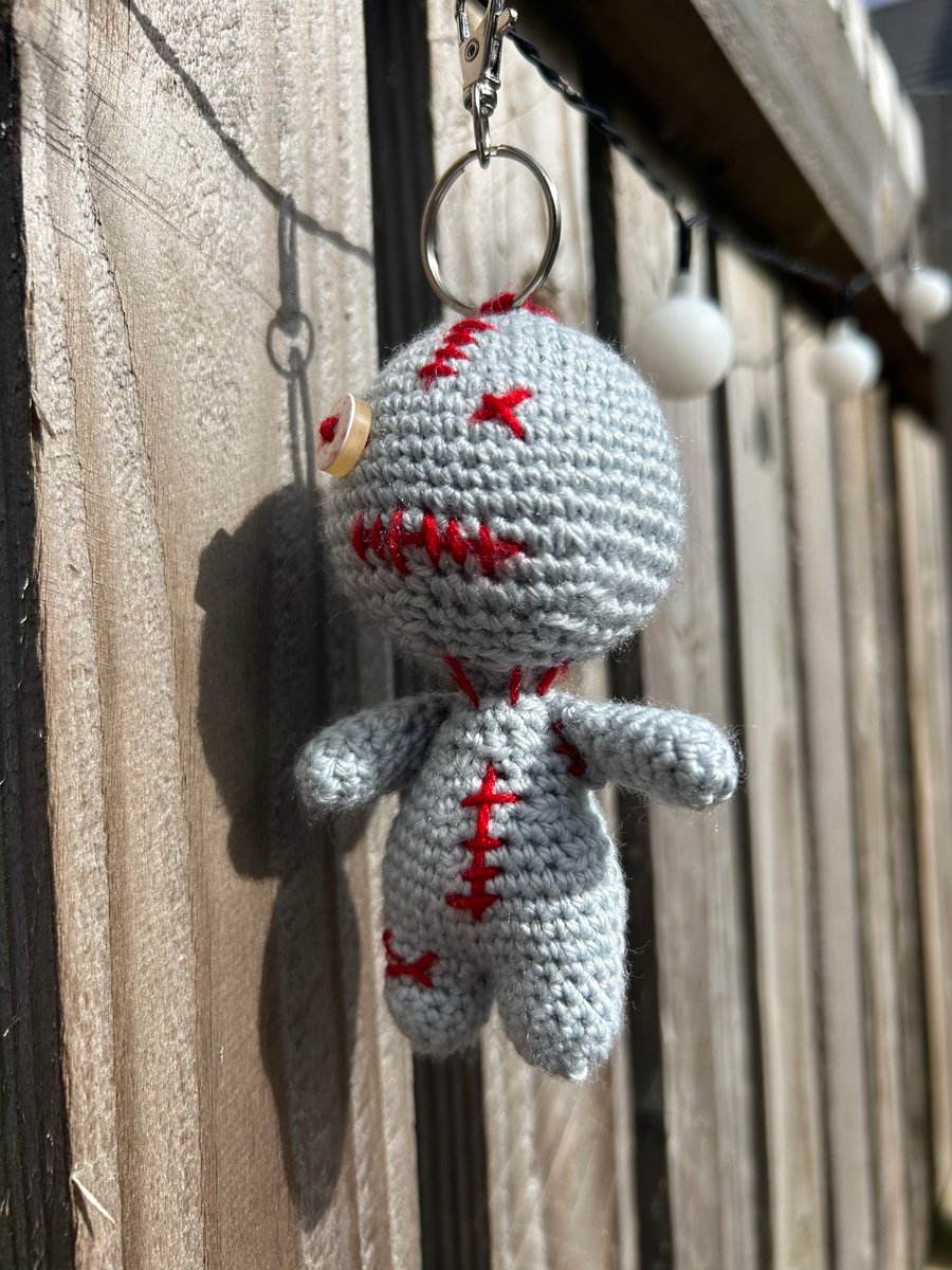 Voodoo doll Keyring
