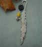 Metal & beads feather bookmark - Image 2