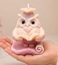 Graduation Owl Candle Handmade Owl Candle Teacher Appreciation Gift Graduation G - Image 2