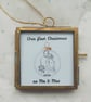 First Christmas for Newlyweds Miniature Framed Prints - Image 7