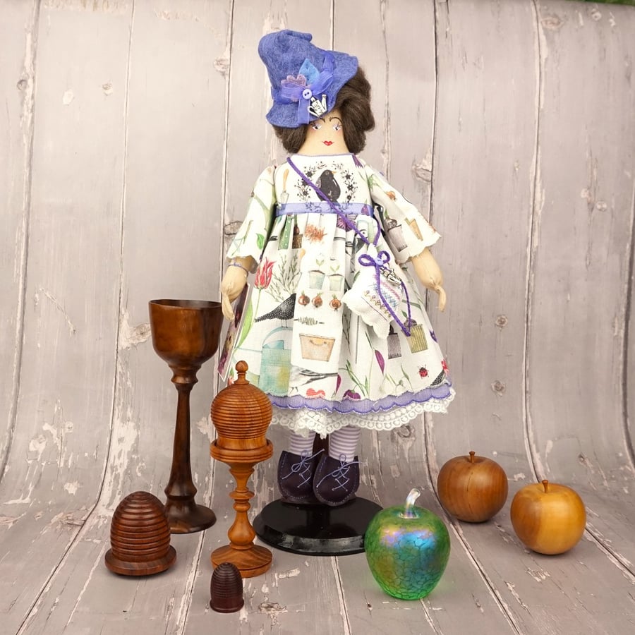 Hyssop,  A Little Lancashire Witch Doll