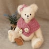 One of a Kind Collectable Artist Bear, Handmade Mohair Bear by Bearlescent 