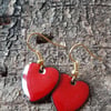 Heart earings 