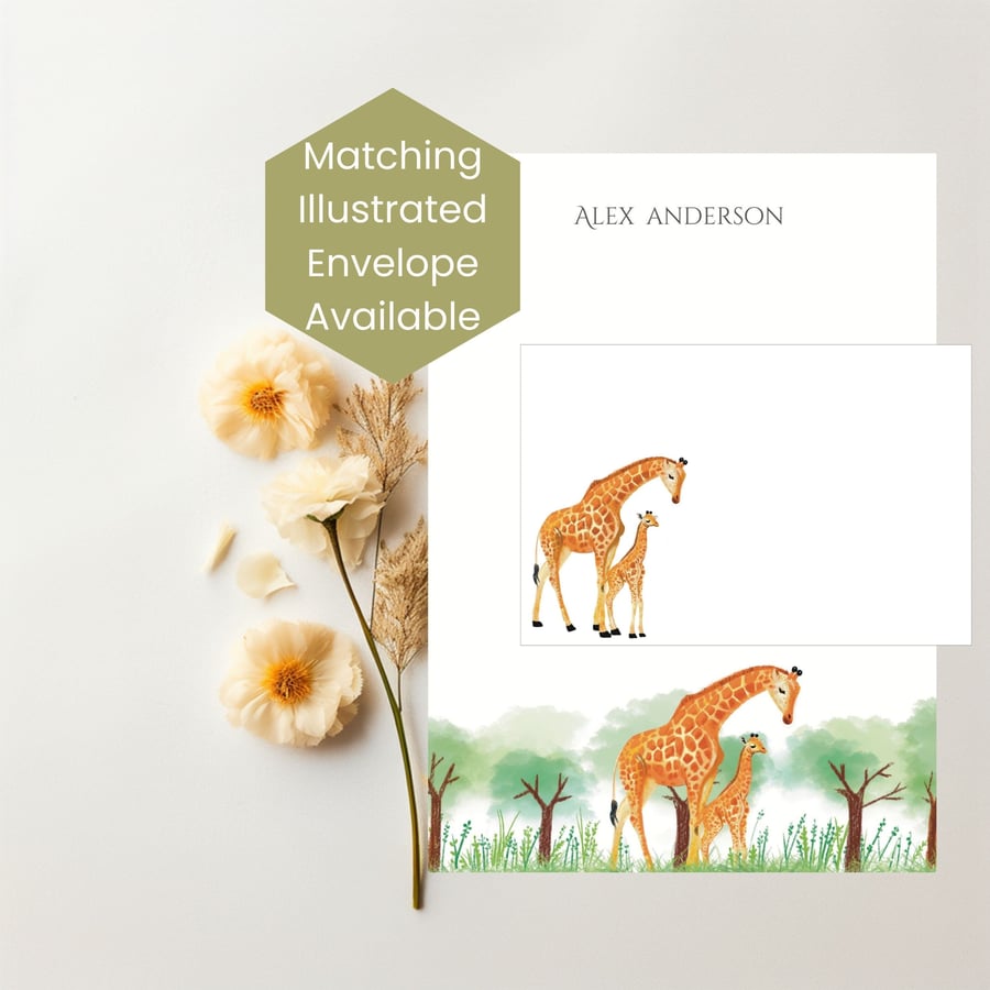 Letter Writing, Writing Paper Set, Personalised Letter Writing Stationery