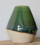 Small Green Oribe Vase - Image 2