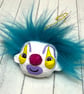Spun Cotton Clown Hanger in Blue - Image 7