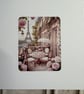 Greeting Card, Envelope Pouch, Tag - Pink Paris Design 1 - C247 - Image 3