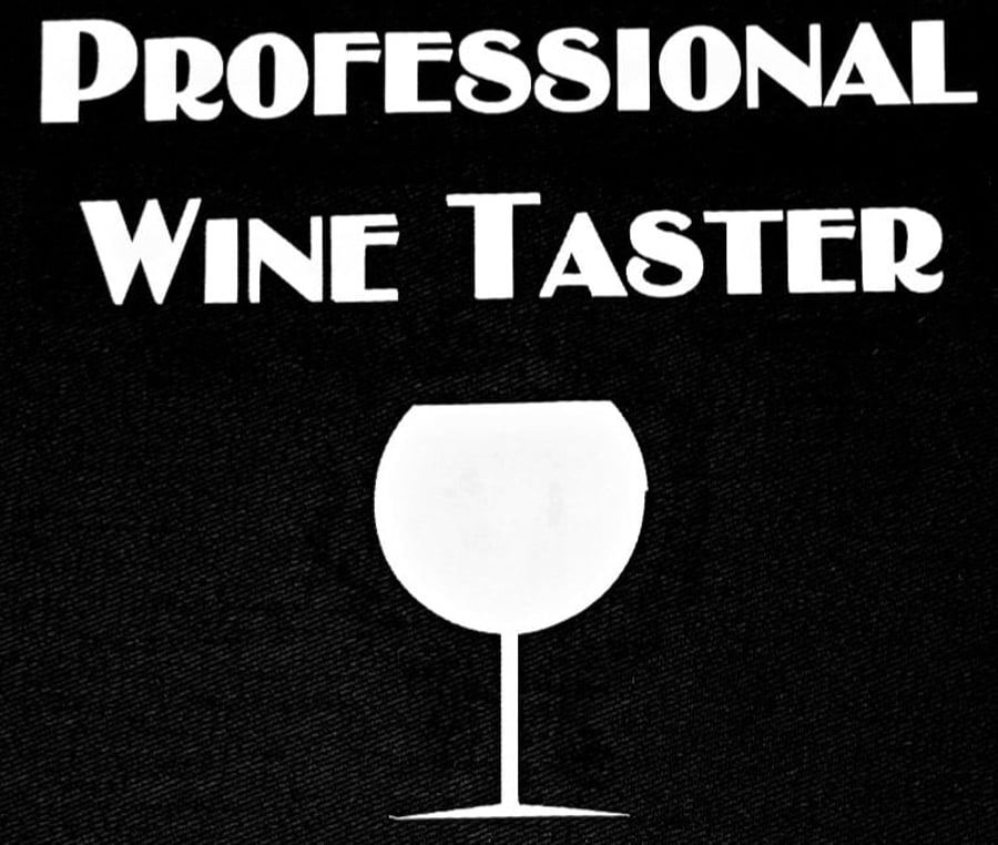 Professional wine taster cotton apron. Size : medium personalised gift