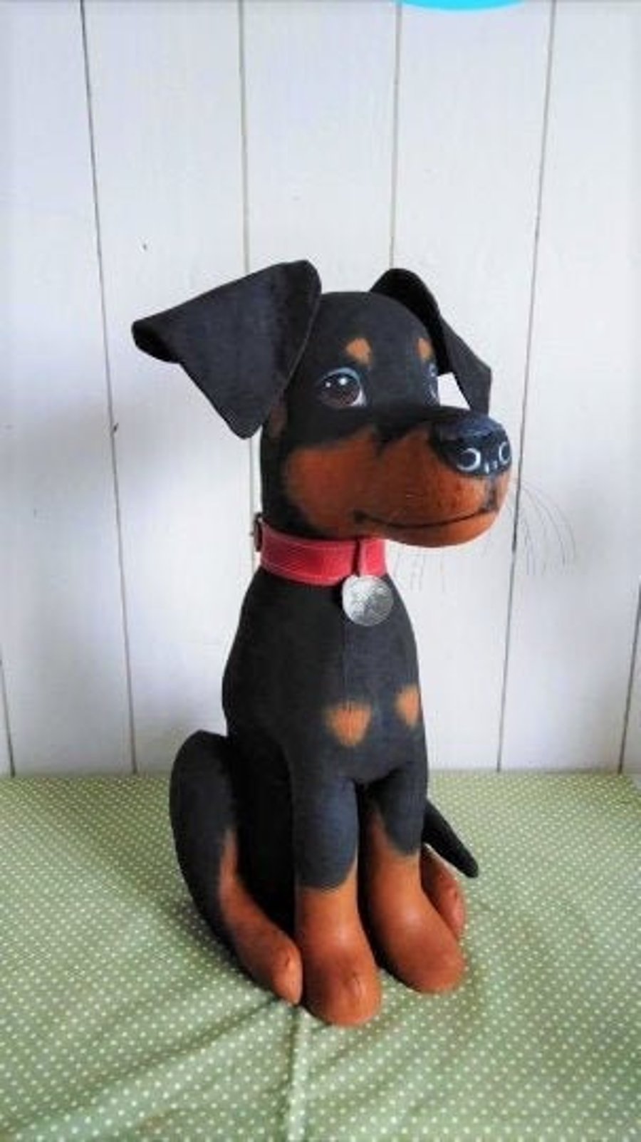 Doberman Doorstop 