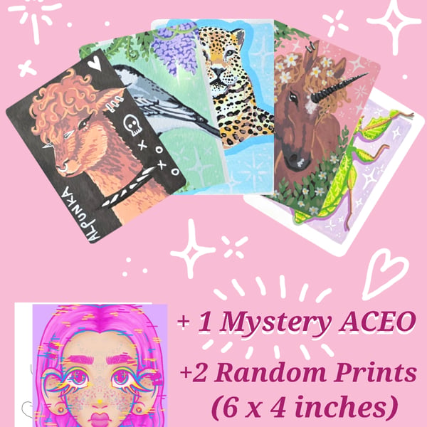 Custom ACEO Bundle - Animal Series