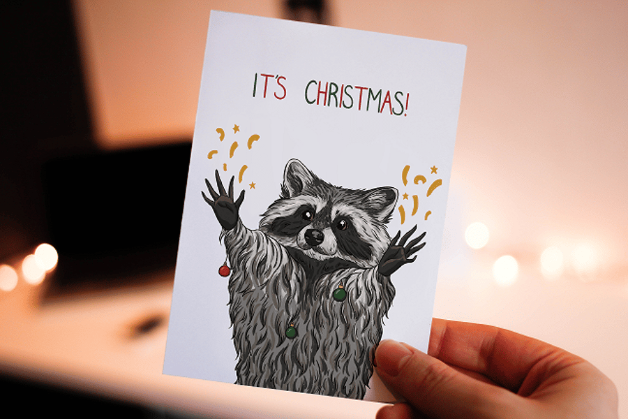 Hand Illustrated Christmas Cards
