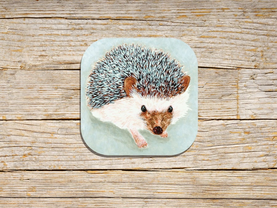 Animal Coaster, Hedgehog Coaster, Hedgehogs, Pygmy Hedgehog, Wildlife, Animals
