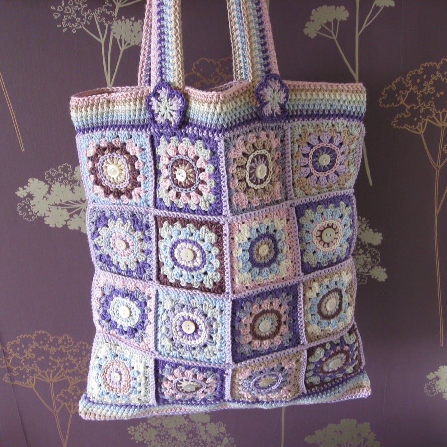 Crochet pattern. Crochet bag photo tutorial. Optional lining..