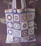 Crochet bag pattern with optional lining. Based on a granny square. Lovely gift. - Image 3