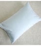 Tempur Travel Pillow Cover 16x10 SMALL Brushed Cotton Grey 16" x 10" Flannelette