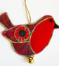 Robin Christmas Hanging Decoration 