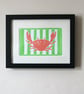 Seaside Stripes Crab Card - Image 5