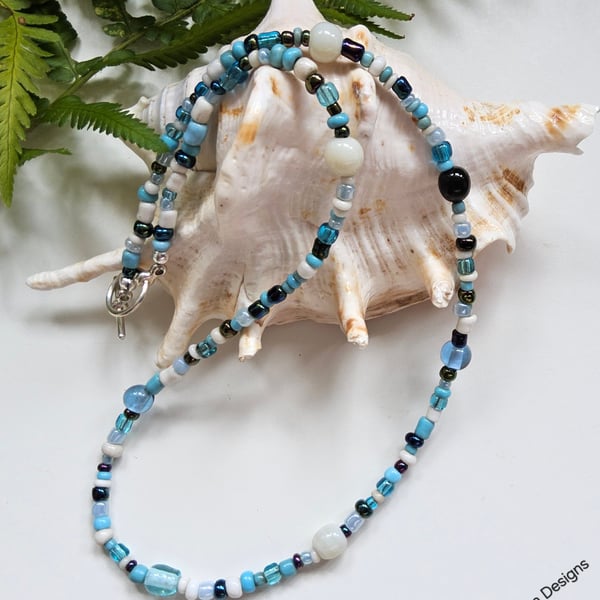 Seed Bead Multicoloured Necklace 