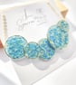 Geometric Resin Necklace - Image 3