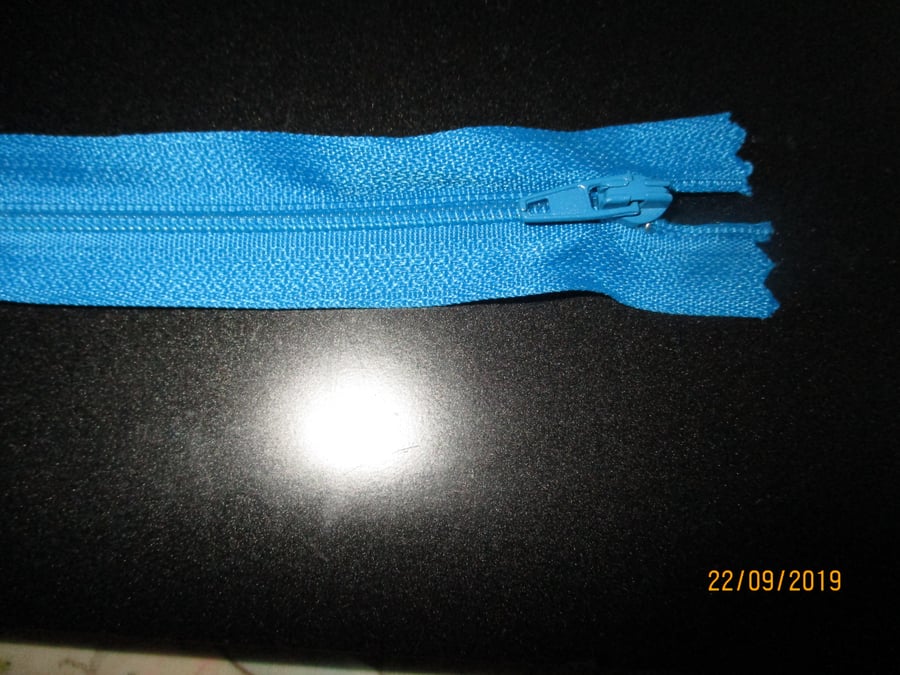 Mid Blue Zip