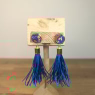 Eclectic tassel dangles 