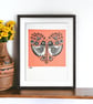 Love Birds - Coral - Image 6