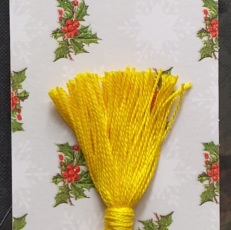 Handmade Bookmark embroidered design with coord... - Folksy