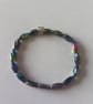 An eye catching handmade bracelet.