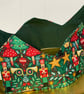 Set of 4 Christmas party crowns. Nutcracker-themed fabrics - Image 2