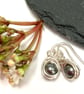 Sterling Silver Grey Swarovski Pearl Earrings - Image 4