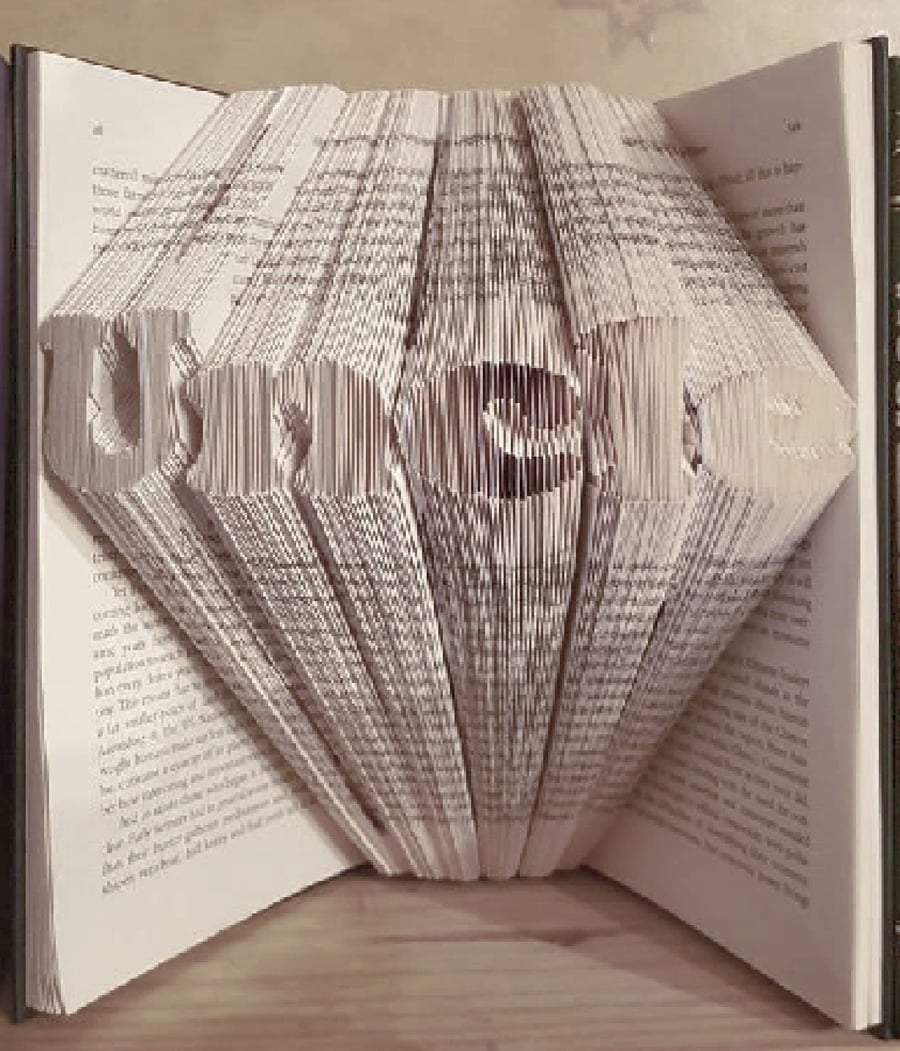 Uncle MMF Book Folding Pattern - EMAILED PDF PATTERN