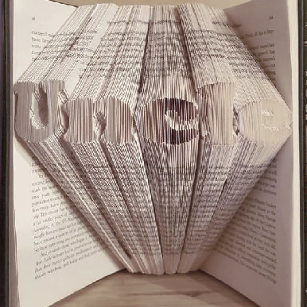 Uncle MMF Book Folding Pattern - EMAILED PDF PATTERN