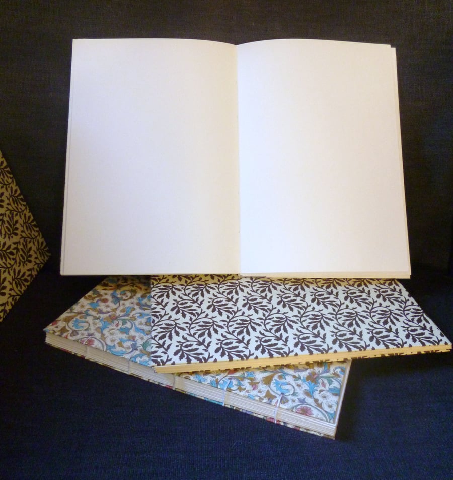 Coptic bound notebook sketchpad journal A5 Folksy