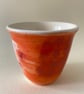 Ceramic Abstract planter tub. - Image 5