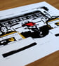Star Trek 'Make It Sew' Hand Pulled Limited Edition Screen Print - Image 2