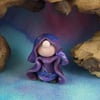 Spring Sale ... Little-Known-Gnome Master of Stealth OOAK Sculpt by Ann Galvin