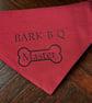 Funny sayings doggy bandana over-the-collar, lots of designs or your dog's name - Image 4