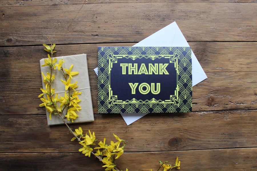 Thank you card