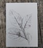 Hammered leaf picture red beech