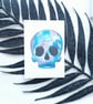 Skull card pack. 10 pack of mini skull cards. A7 size, with envelopes  - Image 2