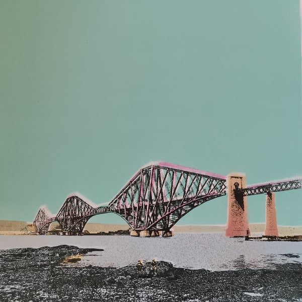'Forth Bridge' Original Signed Scottish Art