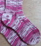 Socks, hand knitted, MEDIUM, adult size 5-6 - Image 3