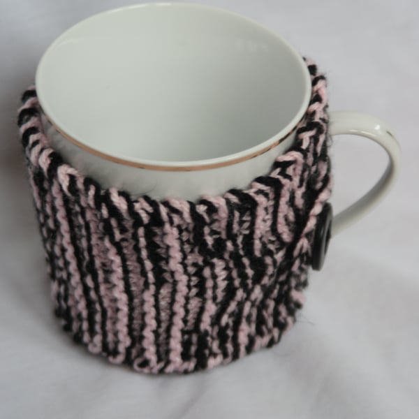 Knitted Cup Cozy Mug  Hug