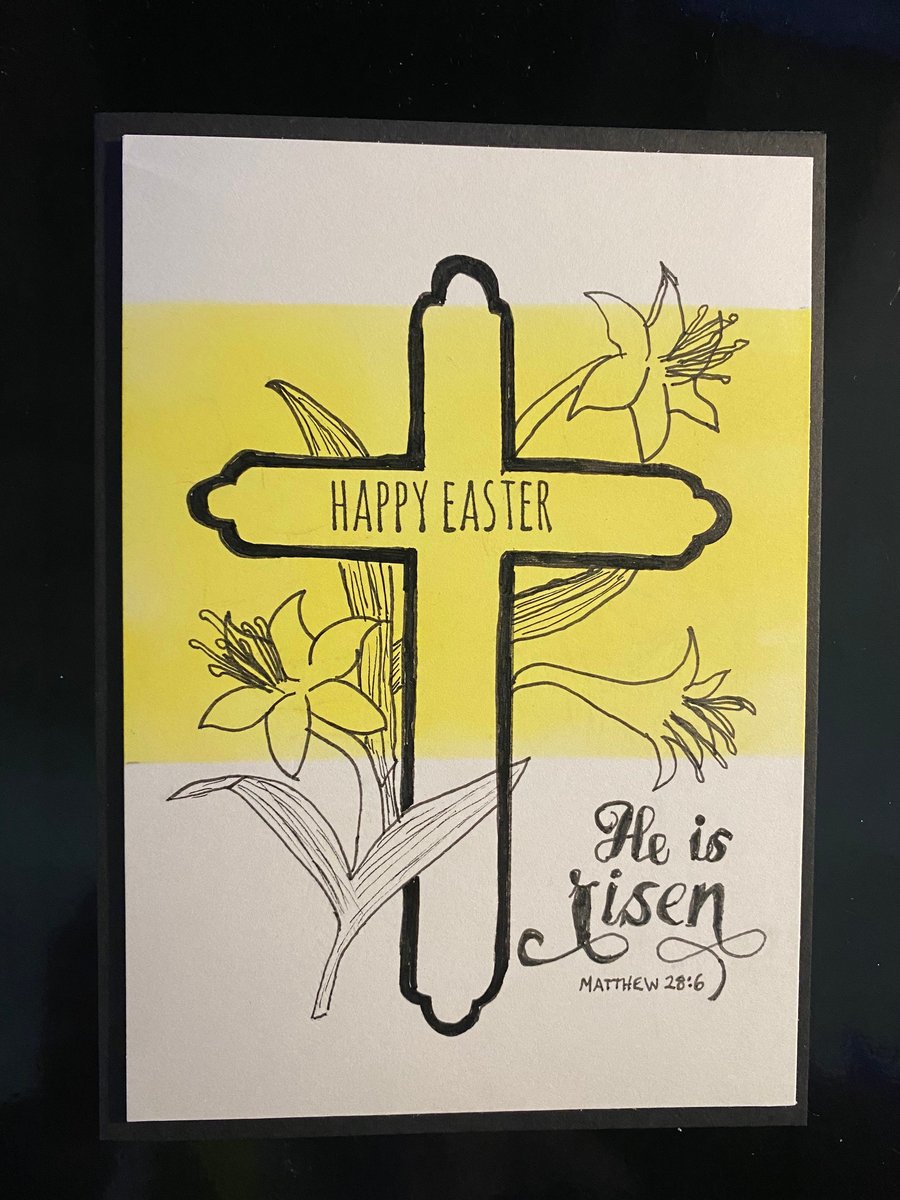 Easter "Christian He is Risen" Card 