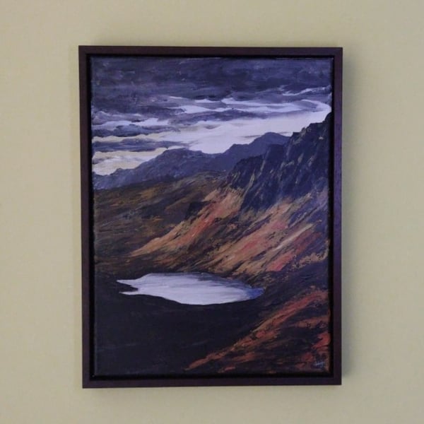 Quiraing lands Isle of Skye: A dramatic Scottish autumn landscape 