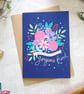 Bright Blooms Gorgeous Friend Birthday Card 
