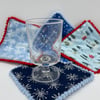 Christmas coasters, set of 4