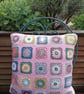 Crochet granny square cushion cover - Image 2