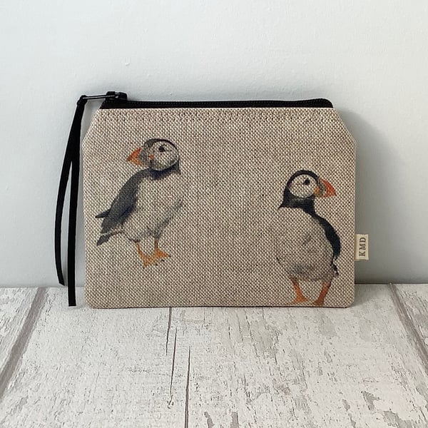 Coin Purse -Puffins - Puffin